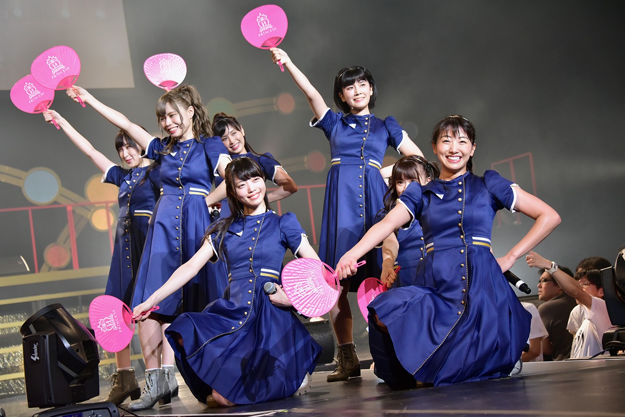 「放課後プリンセスLIVE2018 Princess Destiny ～Moon Light Serenade」の様子。