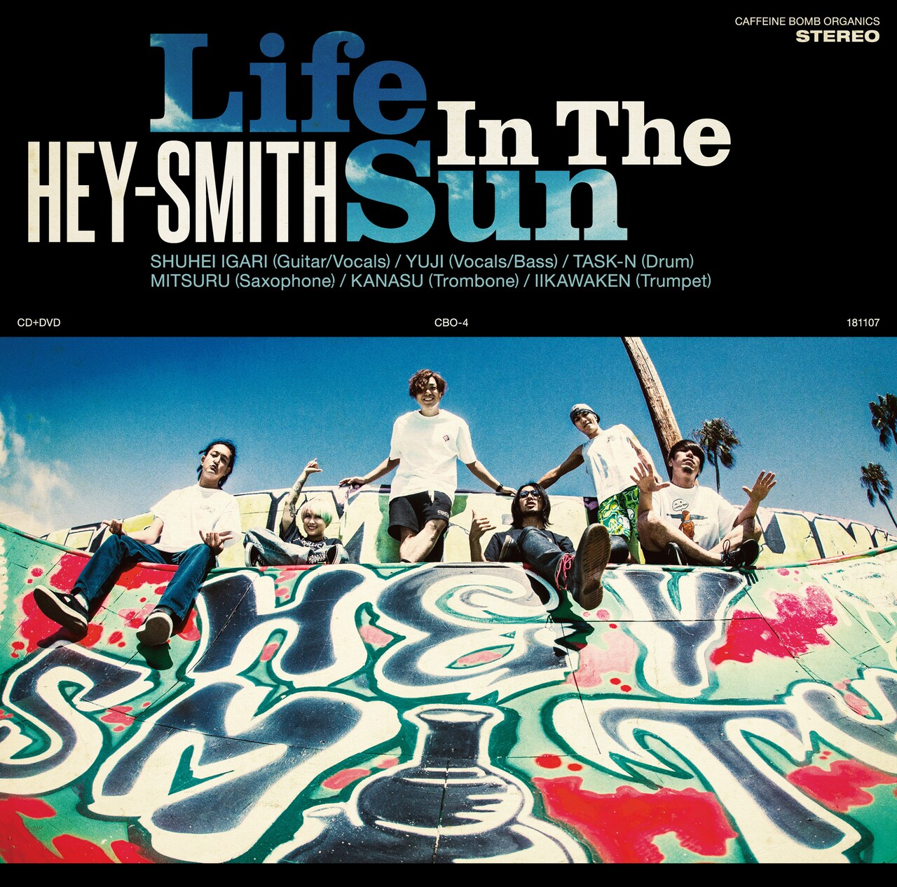 HEY-SMITH、2年半ぶりアルバム「Life In The Sun」収録曲発表
