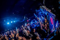 ゆるめるモ！「ゆるめるモ！の酔拳ツアー～カースト スペック どん底でもやる そんな僕らの戦い方～」兵庫・MUSIC ZOO KOBE 太陽と虎公演の様子。（Photo by shinz）