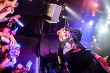 ゆるめるモ！「ゆるめるモ！の酔拳ツアー～カースト スペック どん底でもやる そんな僕らの戦い方～」兵庫・MUSIC ZOO KOBE 太陽と虎公演の様子。（Photo by shinz）