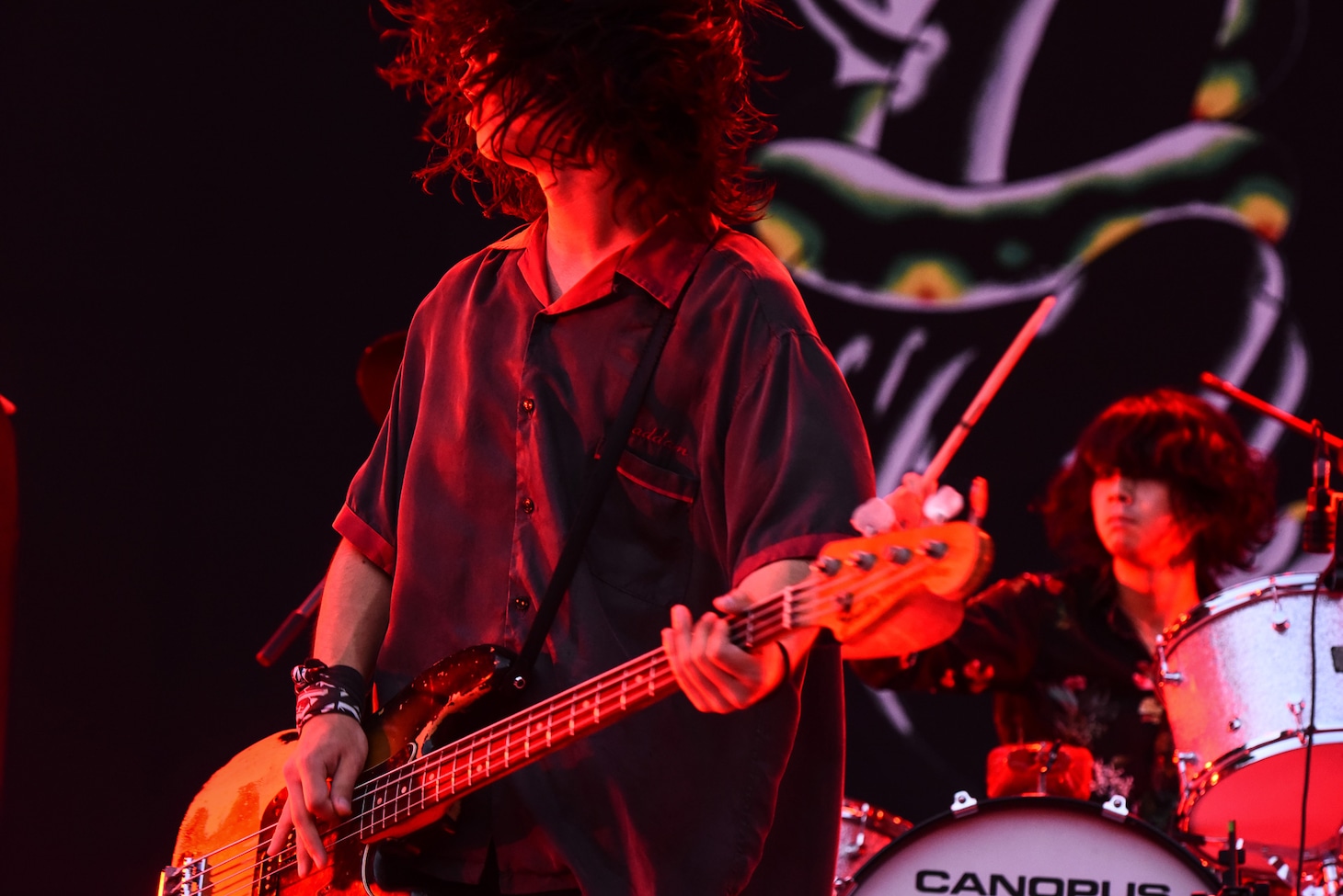イワオリク（B, Cho / SIX LOUNGE）（Photo by Masanori Fujikawa）