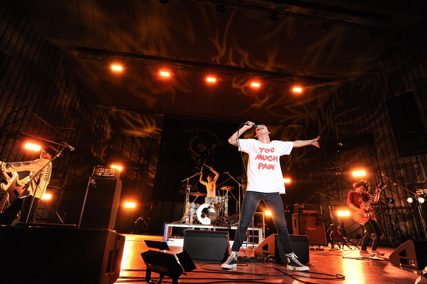「毎晩前夜、毎日当日」でのハルカミライのライブの様子。（Photo by Masanori Fujikawa）