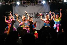 Devil ANTHEM.新体制初ライブの様子。（写真提供：エイジアプロモーション）