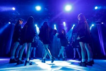 ラストアイドル2期生お披露目イベントの様子。