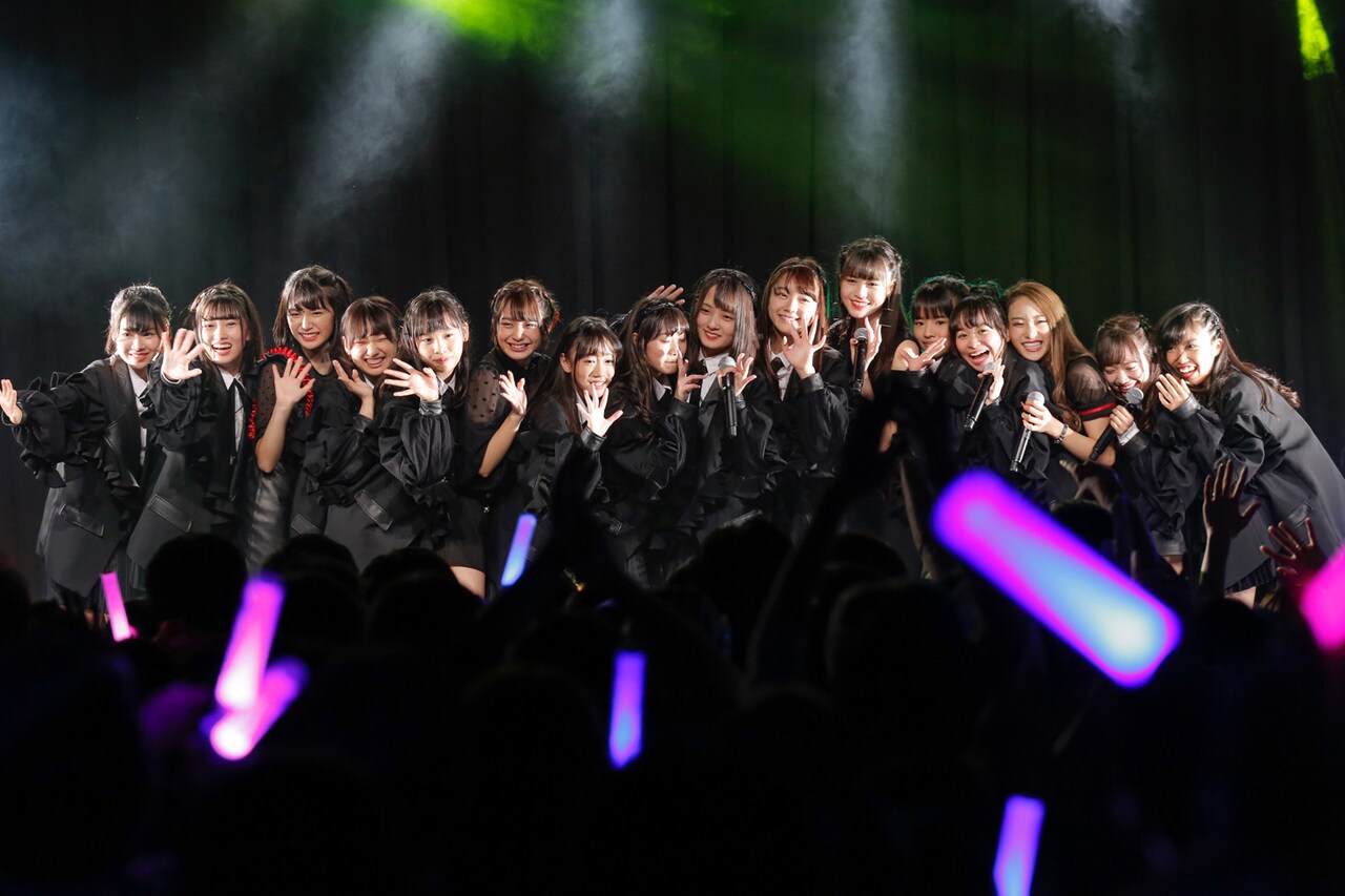 ラストアイドル2期生、緊張のお披露目イベント大盛況！先輩LaLuceも応援に駆けつける