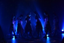 ばってん少女隊「ばってん少女隊の、田舎娘3rd～ハカタダンスホールベイベー～」熊本・熊本B.9 V1公演の様子。