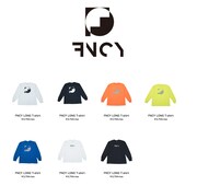 FNCYのロングTシャツラインナップ。