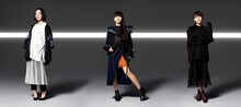 「Perfume Closet」の新作をまとったPerfume。