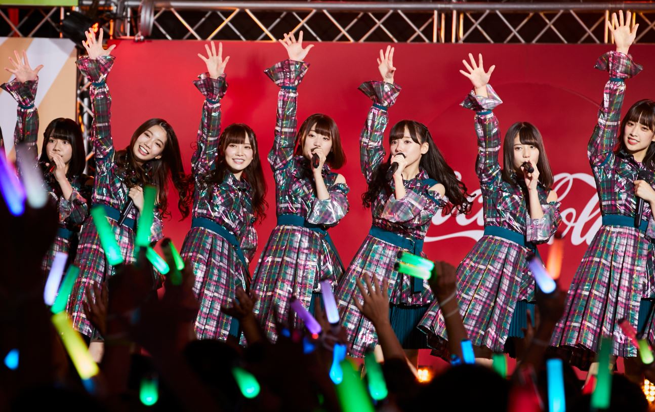 「けやき坂46 in テレビ朝日・六本木ヒルズ夏祭り SUMMER STATION 音楽 LIVE 2018」より。(c)CSテレ朝チャンネル1