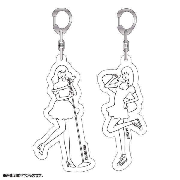アクリルキーホルダー
