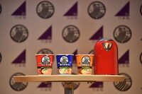 サンヨー食品のカップ麺「和ラー」。