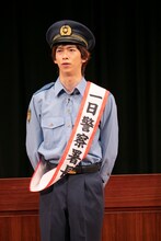 リョウガ署長（撮影：米山三郎）