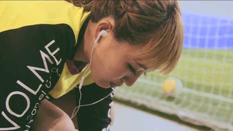 ベリーグッドマン「BEST BEST BEST」CMでの丸山桂里奈。