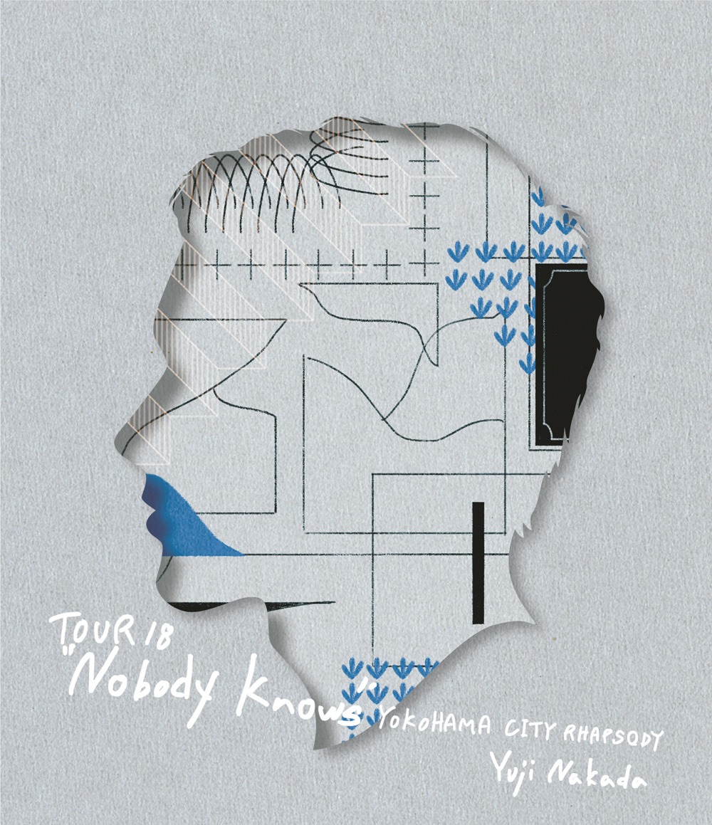 中田裕二「TOUR 18 Nobody Knows - YOKOHAMA CITY RHAPSODY - 」Blu-ray盤ジャケット