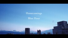 Homecomings「Blue Hour」ミュージックビデオのワンシーン。
