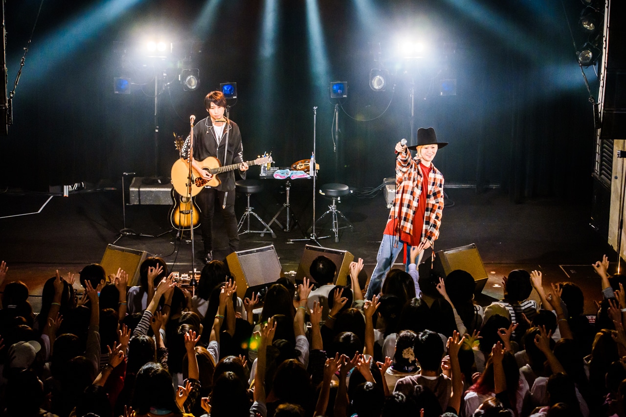 吉田山田「吉田山田ツアー2018 ＜Acoustic Set＞」京都公演の様子。（撮影：ハヤシマコ）