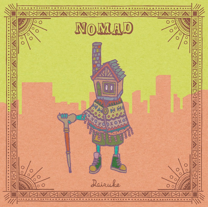 ダイスケ「NOMAD」初回限定盤ジャケット