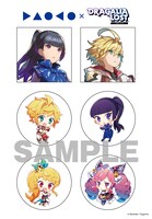 「私的旅行」HMV限定特典のDAOKO×ドラガリアロスト クリアステッカー。