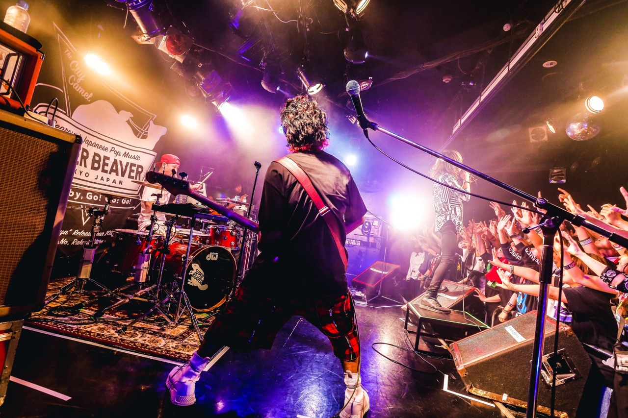 「SUPER BEAVER『歓声前夜』Release Tour 2018 ～初めての、ラクダ運転～」東京・shibuya eggman公演の様子。（撮影：日吉"JP"純平）