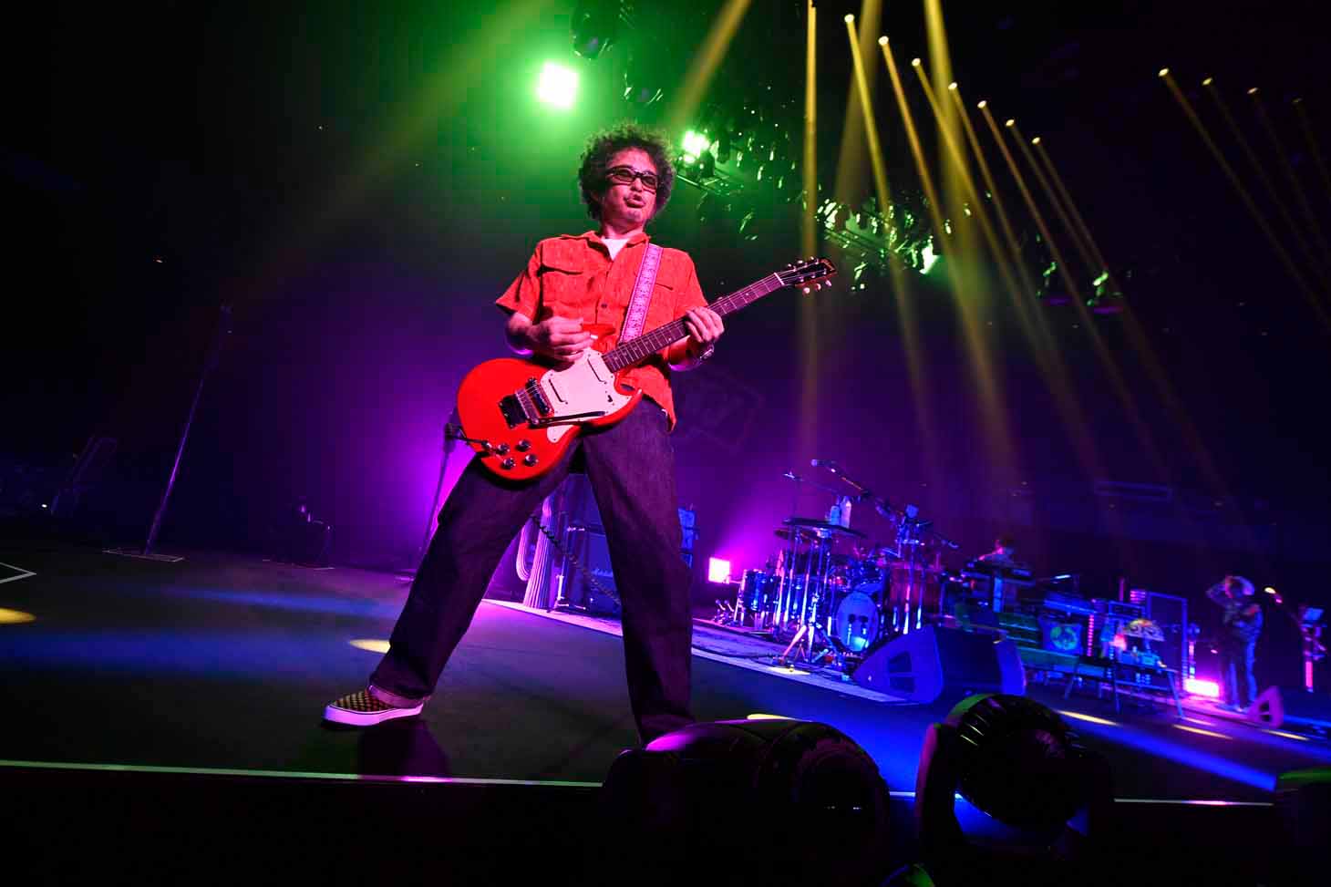奥田民生「MTRY LIVE AT BUDOKAN」の様子。（撮影：三浦憲治）