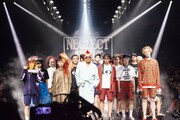 Amazon Fashion Week TOKYO「NEGLECT ADULT PATiENTS」ランウェイショーの様子。（Photo by kenta sotobayashi）