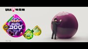 UHA味覚糖「コロロ」新CMのワンシーン。