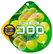 「コロロ」マスカット味のパッケージ。