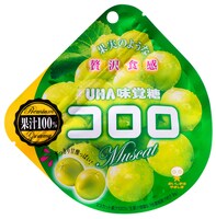 「コロロ」マスカット味のパッケージ。