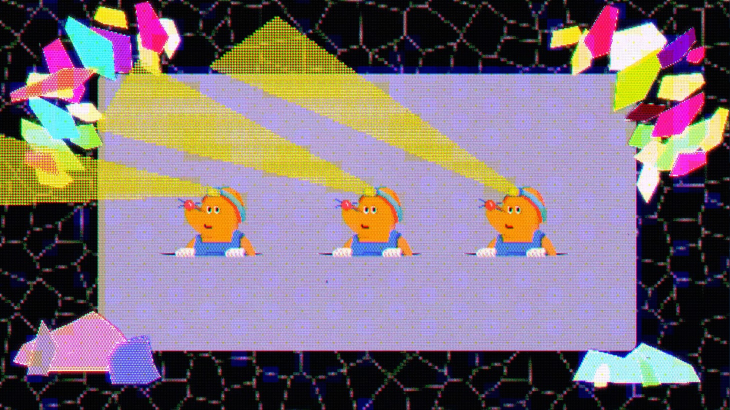 Mom「タクシードライバー」ミュージックビデオのワンシーン。