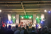 「NEGi FES 2018 in 新潟」フィナーレの様子。