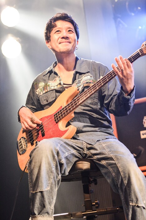 日向秀和（B）（Photo by Rui Hashimoto［SOUND SHOOTER］）