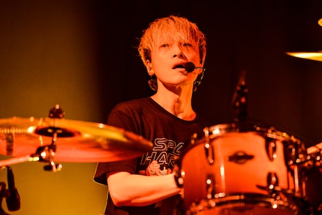 ナカヤマシンペイ（Dr）（Photo by Rui Hashimoto［SOUND SHOOTER］）