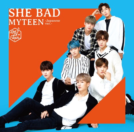MYTEEN「SHE BAD -Japanese ver.-」初回限定盤Aジャケット