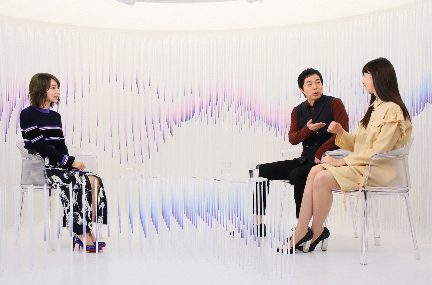 左から後藤真希、今田耕司、中条あやみ。(c)日本テレビ