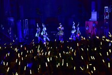 チームしゃちほこ「"TEAM SYACHIHOKO" THE LIVE ～FINAL～」の様子。