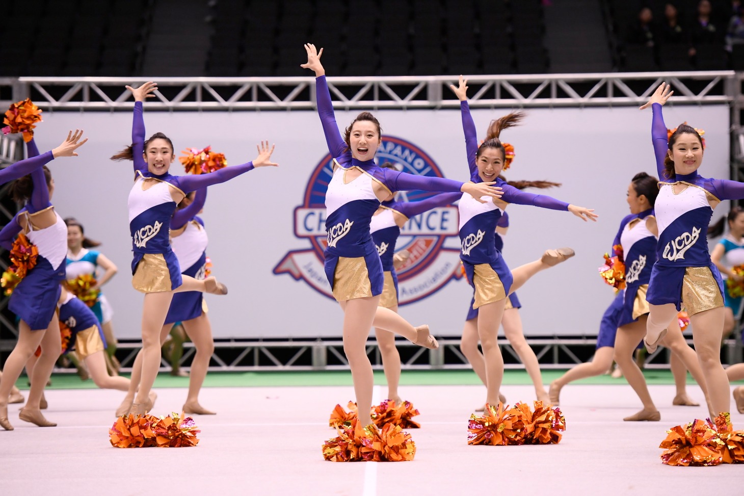 第17回全日本チアダンス選手権大会にて　「Team JCDA」