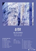 「LITE “Blizzard” Tour」フライヤー