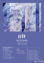 「LITE “Blizzard” Tour」フライヤー