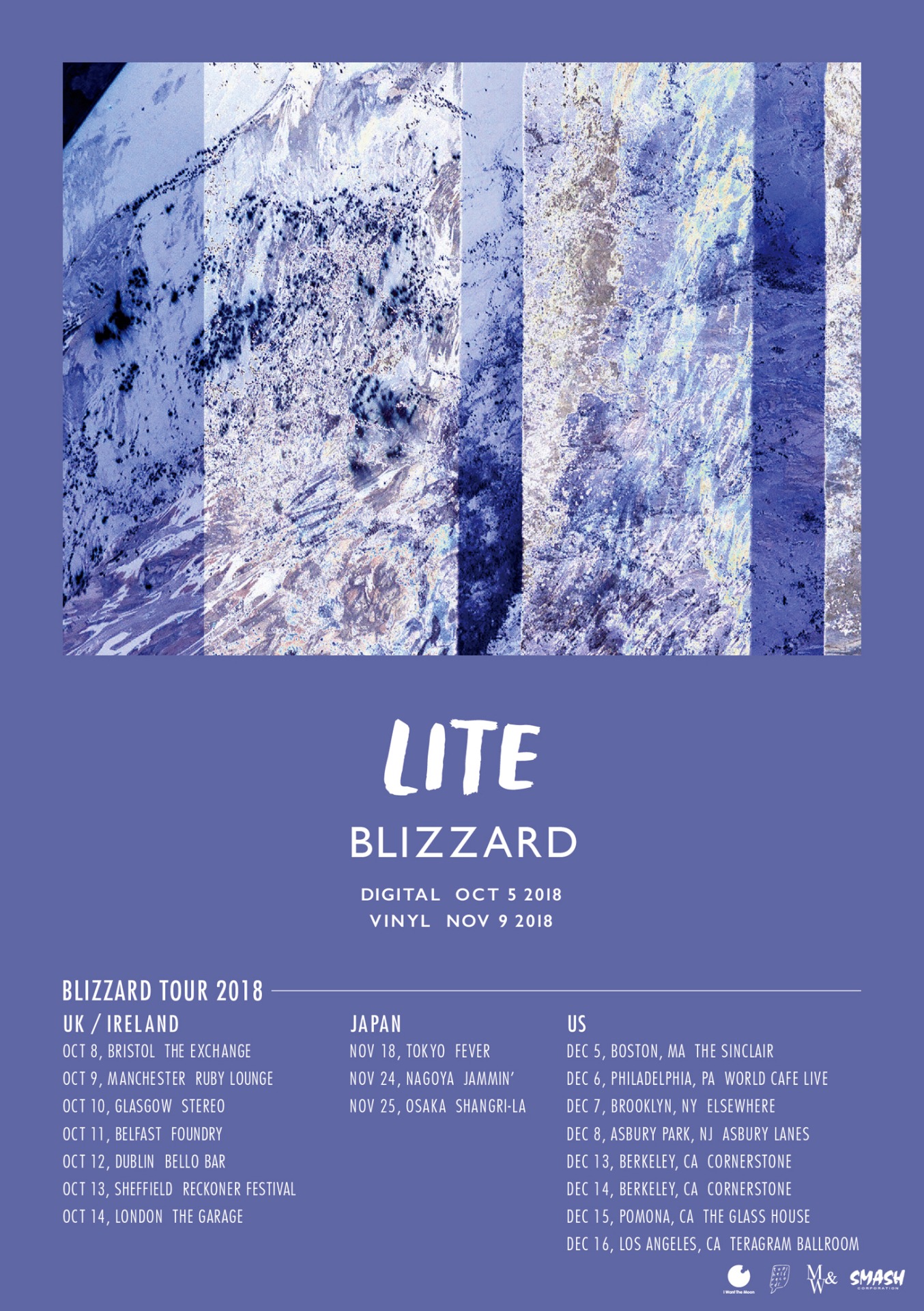 「LITE “Blizzard” Tour」フライヤー
