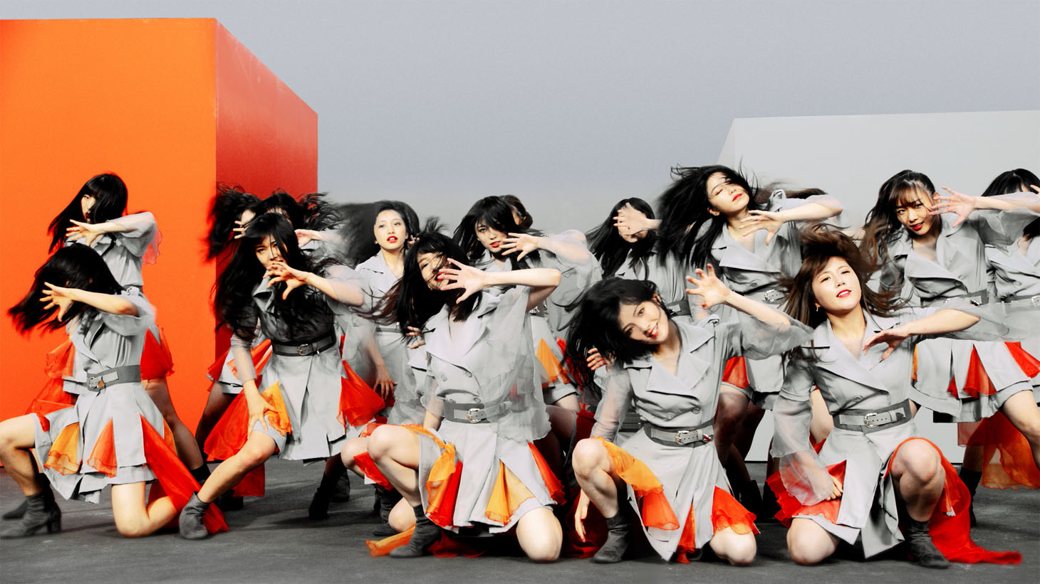 AKB48「NO WAY MAN」ミュージックビデオのワンシーン。（c）AKS/キングレコード