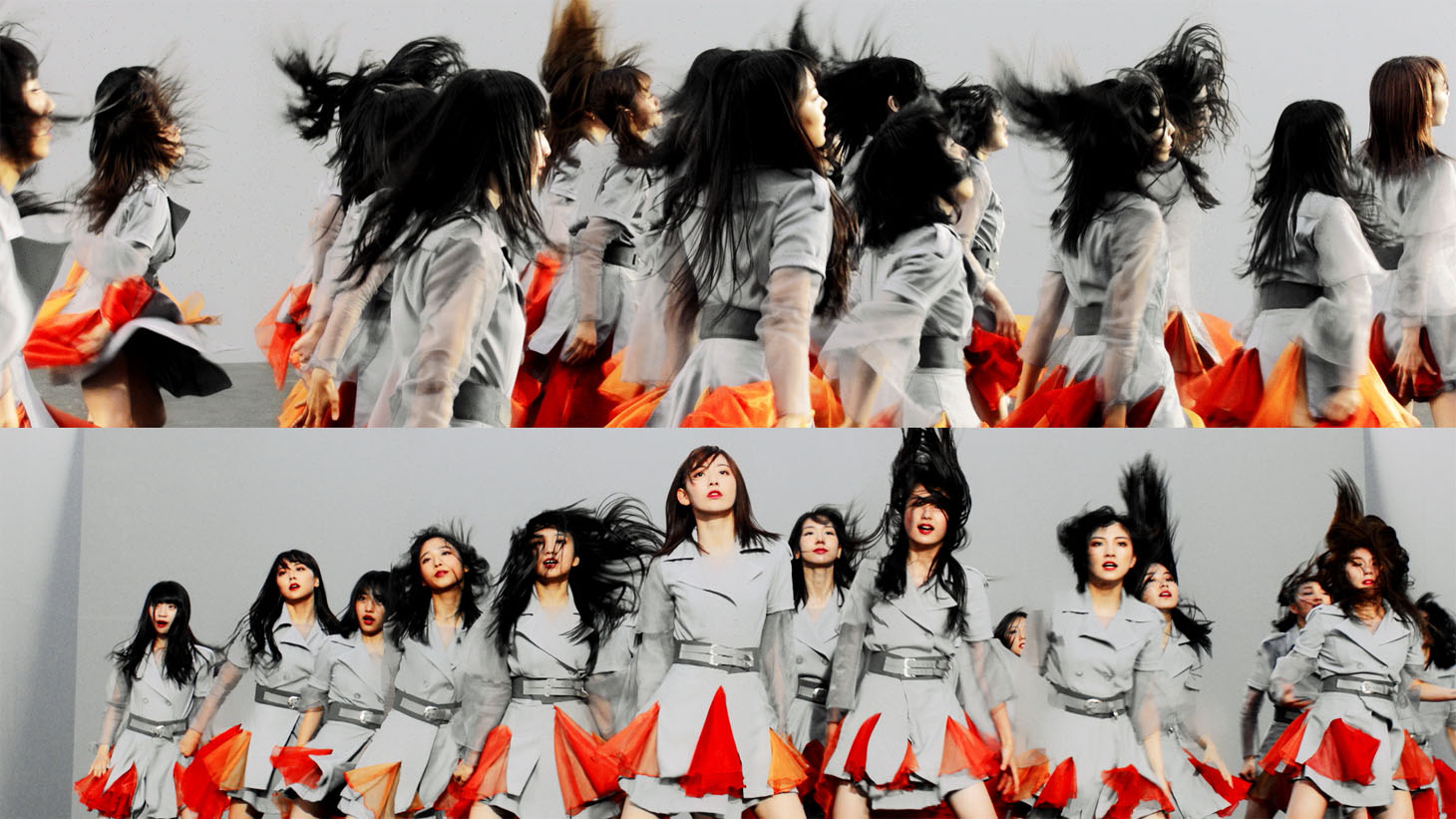 AKB48「NO WAY MAN」ミュージックビデオのワンシーン。（c）AKS/キングレコード