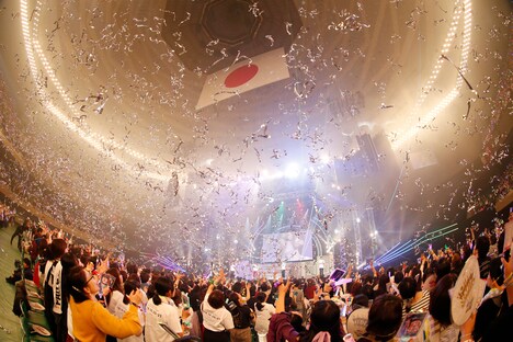 「ドリフェス！ Presents FINAL STAGE at NIPPON BUDOKAN 『ALL FOR TOMORROW!!!!!!!』」の様子。