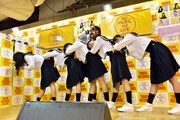 CROWN POP「午後四時ごろの好きです」リリース記念イベントの様子。