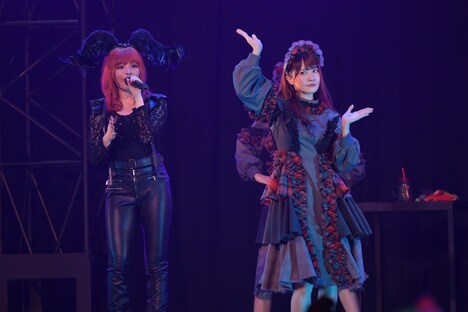 きゃりーぱみゅぱみゅ（左）とけやき坂46・加藤史帆（右）。