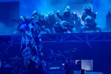 「米津玄師 2018 LIVE / Flamingo」10月27日公演の様子。（撮影：太田好治）