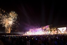 「SAYAKA SONIC ～さやか、ささやか、さよなら、さやか～」の様子。 (c)NMB48