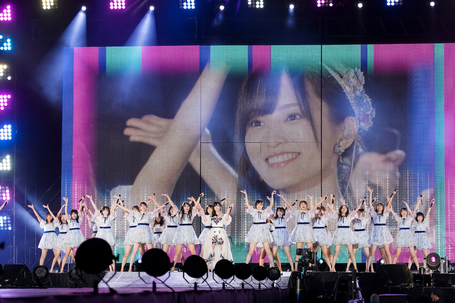「SAYAKA SONIC ～さやか、ささやか、さよなら、さやか～」の様子。 (c)NMB48