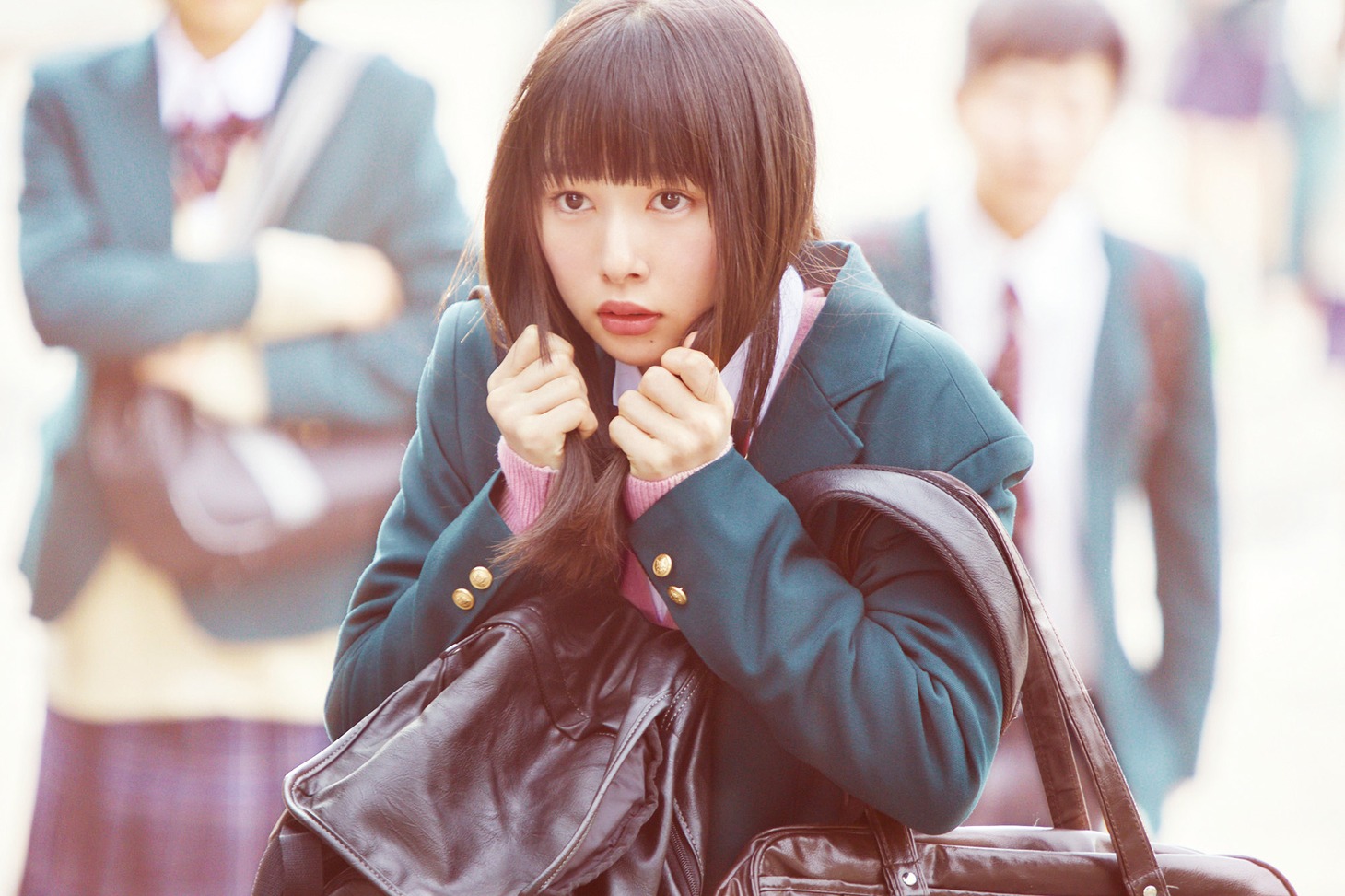 「ういらぶ。」より、桜井日奈子演じる優羽。(c)2018 『ういらぶ。』製作委員会 (c)星森ゆきも / 小学館