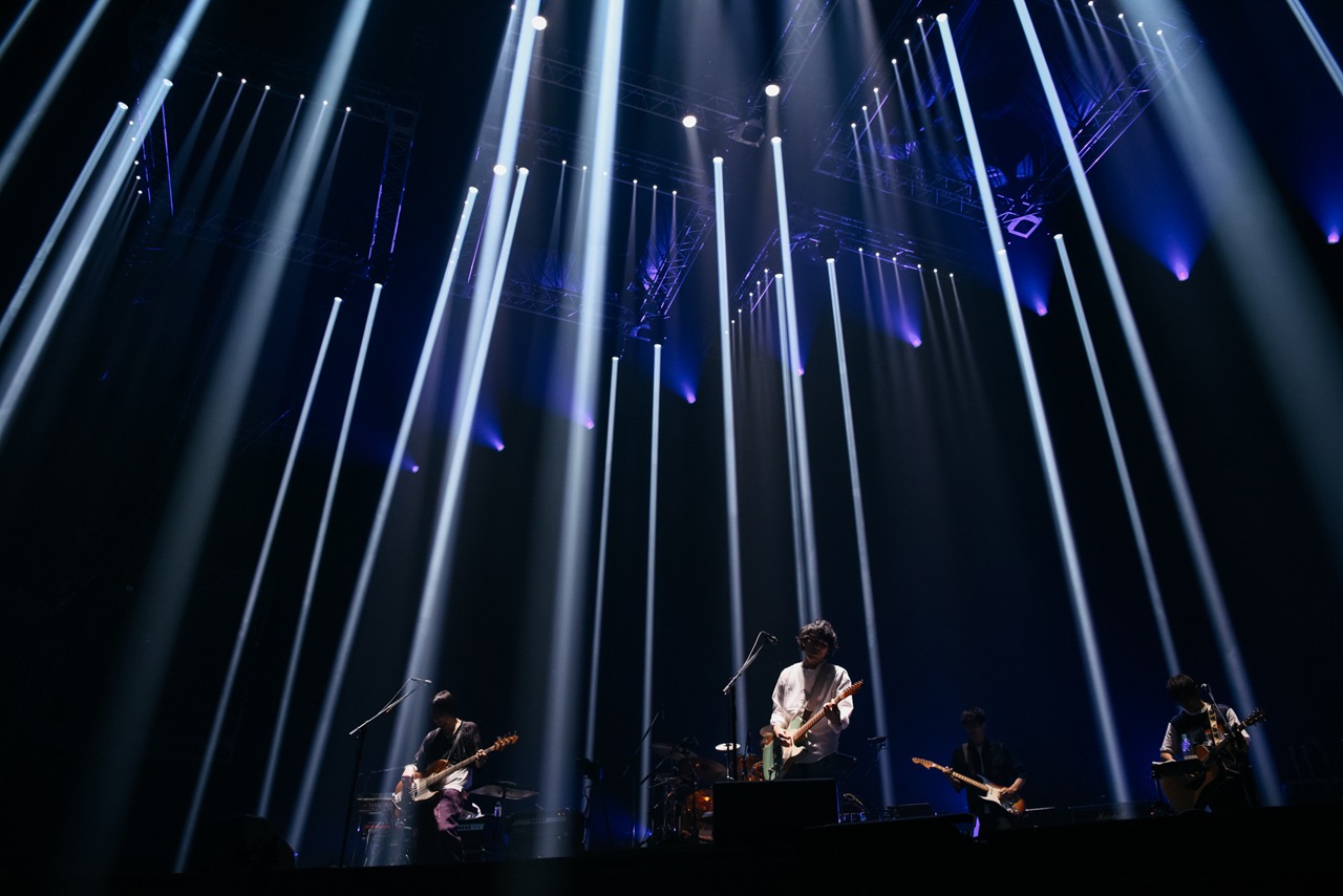 back number「back number dome tour 2018 "stay with you" supported by uP!!!」大阪・京セラドーム大阪公演の様子。（Photo by Yusuke Satou）