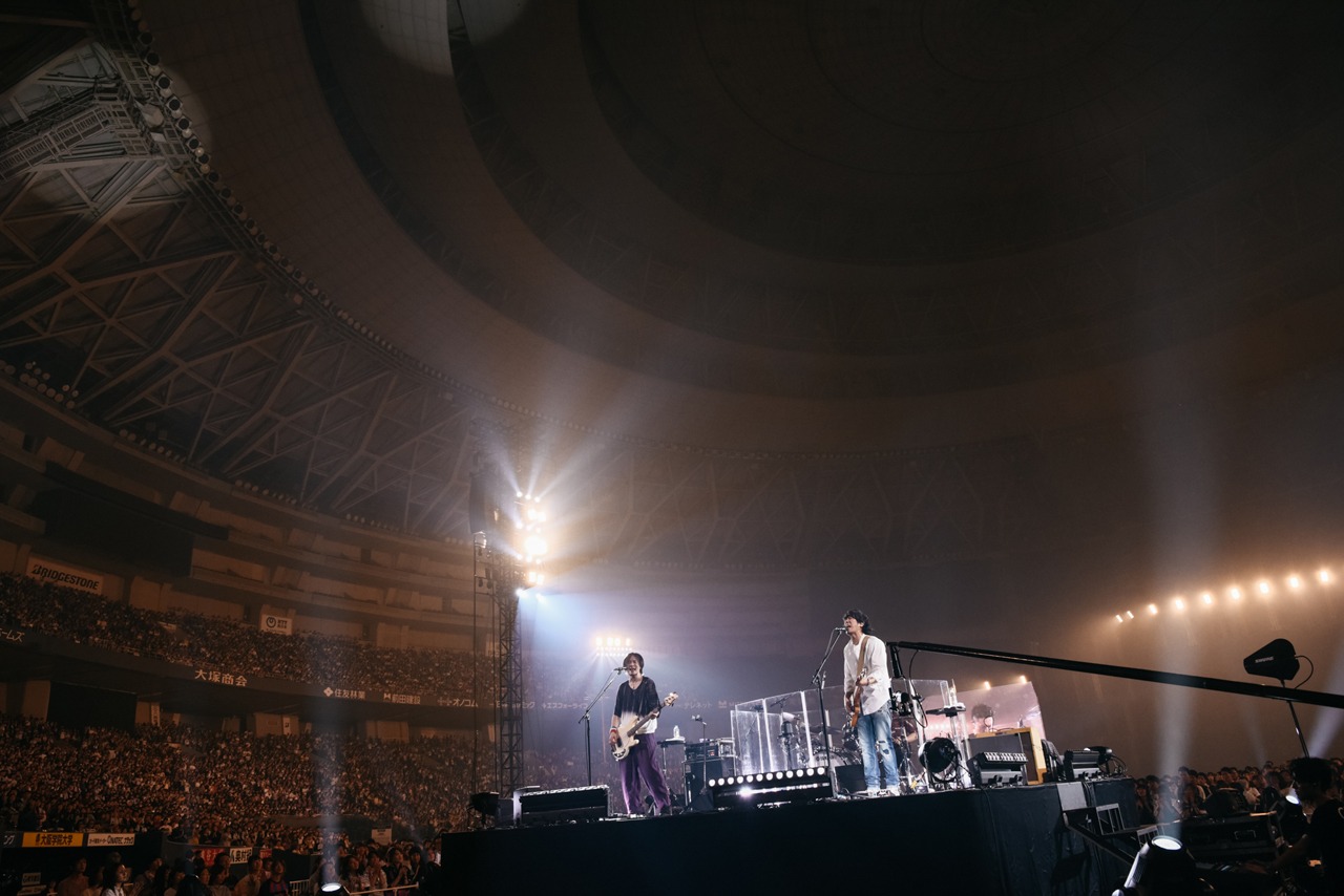 back number「back number dome tour 2018 "stay with you" supported by uP!!!」大阪・京セラドーム大阪公演の様子。（Photo by Yusuke Satou）